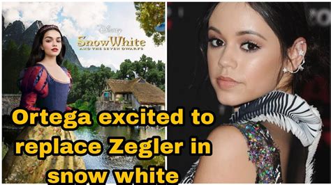 jenna ortega excited to replace rachel zegler from snow white